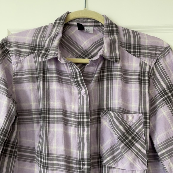 H&M plaid shirt - Picture 3 of 4